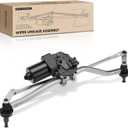 A-Premium Front Windshield Wiper Motor and Linkage Assembly Compatible with BMW E83 Series X3 2004-2010