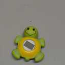 Baby Bath Thermometer, Digital Water Temperature Thermometers with 3 Color Backlit and Temperature Warning, Safety Bath Tube Thermometers Floating Toy for Infant, Toddler (Tortoise)