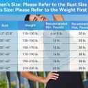 Weighted Vest for Men and Women - 4-10LB/12-18LB/20-32LB with 6 Removable Weights and Reflective Stripe for Home Workouts Body Weight Vest Exercise Set (Black)