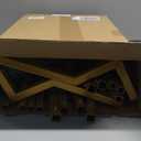 Wokceer 9.2 FT Large Circle Balloon Arch Stand Gold Metal Round Arch Backdrop Stand for Wedding Ceremony Birthday Party Bridal Shower Anniversary Background Decoration