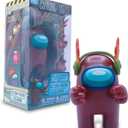 Among Us Collectible Figure  Maroon Crewmate with Baseball Hat, 7 Action Figure  Just Toys Series 4