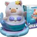 Lulu The Piggy Ocean Series 1PC Cute Pig Blind Box Figures Collectible Toys Kawaii Birthday Gifts