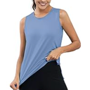 Gym Tank Tops, Moisture-Wicking Dry Fit Breathable Muscle Shirts, XL