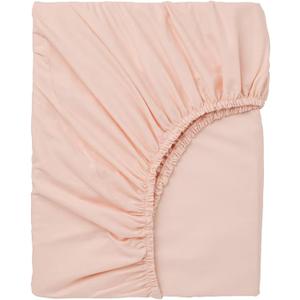 600 Thread Count Fitted Sheet 100% Egyptian Cotton Soft & Breathable Queen, Skin Friendly (Queen Size Fitted Only) Easy Fits Mattress up to 7-9" Deep Pocket (Solid, Peach)