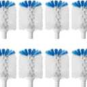 Bottle Brush Refills for OXO Stainless Steel Bottle Brush Only, 8 Pack Bottle Brush Replacement Head for Clean Water Bottle, Baby Bottle, Glasswares, Mugs