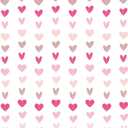 Capoda 8 Pcs Valentine's Day Garland Decorations Rose Gold Pink Burgundy Heart Garland Banners Glittery Valentines Hanging Decor for Sweet Day Birthday Wedding Anniversary Party Supplies