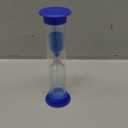 I-MART 6 Pcs Plastic 1 Minute Sand Timer Sandglass Hourglass Sand Clock, Blue
