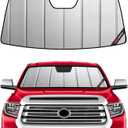 Pigenius Windshield Sun Shade for Toyota Tundra 2014-2021 Front Window Sunshade - Safeguard (Gray)