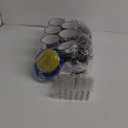 79 Pcs Halloween Hanging Fake Props Outdoor Decoration Scary Human Remains Bag Halloween Fake Prop with Red LED Spider Webs Creepy Haunted House Yard Decor (White Bandaged)