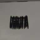 uniball 207 Plus+ Retractable Gel Pens, Micro Point (0.5mm), Black, 12 Pack