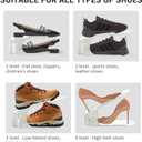 Shoe Slots Organizer 36 Pack - Shoe Organizer Space Saver 50%,Adjustable Thickening Shoe Stackers for a pair of Shoes,Shoe Storage Shoe Rack Holder for closet organization,organizador de zapatos,White