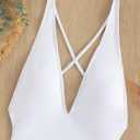 SKAYS One Piece Swimsuit Women,Bathing Suit for Women,One Piece Swimsuit Women Tummy Control,Womens One Piece Swimsuits (White, M)