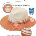 Wallaroo Women's Kristy Fedora UPF 50+ UV Protection | Wide Brim, Packable & Adjustable