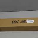 DSV Standard Window Squeegee, 2-in-1 Window Cleaner with 55" Extension Poles, Window Washing Kit, Glass Door Cleaner, Multi-Use Car Windshield Cleaning Tool with Long Handle for High Outdoor Windows