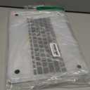 AKIT Case for Microsoft Surface Laptop 15-inch Touchscreen Copilot+ PC 2024 (7th Ed), Unique Pattern Hard Shell Case+Screen Protector+Keyboard Cover for 15 inch Surface Laptop 7 (2037), Black Wave