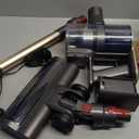 RENDOW Cordless Vacuum Cleaner, 500W 45Kpa 65Mins Stick Vacuum, Self-Standing Vacuum Cleaners for Home with LED Display, Anti-Tangle Rechargeable Vacuum Cordless for Pet Hair/Carpet/Hard Floor