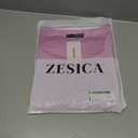 ZESICA Women's Long Sleeve Shirts 2026 Spring Fashion Square Neck Slim Fit Basic Going Out Tops Trendy Outfits (L)