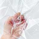 ONEART | Clear TPU Vinyl Fabric 54-Inches Wide, Round Clear Waterproof Vinyl