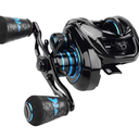 KastKing Crixus ArmorX Baitcasting Reels, Right Hand, Aluminum Frame, 6.8 oz, 9+1 Shielded SS Bearings, Super Polymer Grips, 8 Button Magnetic Brake, 4 Disc-Carbon Fiber Drag