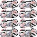 Chunky Chenille Yarn for Hand Knitting 8 Jumbo Pack Jumbo Chunky Yarn for Hand Soft Blanket Knitting, Bulky Thick Fluffy Yarn for Crocheting (Kitten Color)