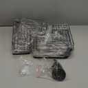 Shower Caddy Corner Organizer Shelf: 2Pack Adhesive Shower Shelf Essentials Accessories - No Drilling Stainless Steel Bathroom Storage Rack with Hooks and Toothpaste Holder (9.6"9.6"2.6", white)