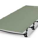 Ultralight Folding Tent Camping Cot Bed Lightweight Backpacking Cot Without Tools Hiking Cot Portable Camping Bed for Adults Camping Hiking, Travel, Home, Army Green