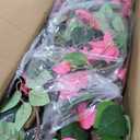 Artificial Bougainvillea Tree -5FT Faux Bougainvillea Tree with Realistic Flowers, Tall Fake Flower Tree for Indoor or Outdoor Decor, Silk Floral Plant for Living Room, Porch, Garden (Pink)