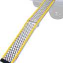 Ruedamann 1PC 79'' Aluminum Dirt Bike Ramp, 600 lbs Capacity, Folding Motorcycle Loading Ramp for Truck, Powersports Ramp for Lawn Mower, ATV, UTV, Bike, E-Bike