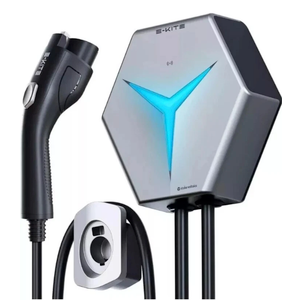 STOKE VOLTAICS Level 2 EV Charger, 32 Amp 240V Electric Vehicle Charging Stations, IP66 Water-Proof EV Charging Station, E-Kite 26-Foot Cable for Indoor/Outdoor Use (NEMA 14-50 Plug)