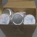 Nuanchu 50 Pieces Blue Bow Baby Shower Party Favors for Guests Blue Coquette Birthday Favors Thank You Candles Bulk Gender Reveal Gifts for Wedding Bow