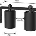 3" Gate Roller Guide with L-Bracket, Universal Adjustable Gate Guide Roller,Sliding Gate Rollers,Heavy Duty Sliding Gate Kit for Door Hardware and Sliding Gates