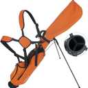 Lightweight Stand Golf Bag with Cooler Rain Cover 7 Clubs Capacity