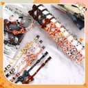 36 Pcs Fall Thanksgiving Cat Collars with Removable Bow Tie and Bell Adjustable Kitten Collars with Buckle Turkey Maple Leaves Pumpkins Breakaway Fall Pet Kitten Bowtie Bulk Decor for Cats