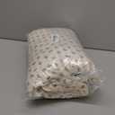 BuLuTu Pink Bellflower Print Muslin Cotton Quilted Blanket for Girls Boys Lightweight Soft Crib Blankets Toddler Comforter for Toddlers Kids Children, All Seasons, 47x59 Inches