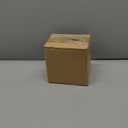 Wooden Coffee Filter Holder with Lid, Basket Coffee Filter Storage Container for Counter, Rustic Farmhouse Caf Bar Decor, 50 Count Capacity (White)