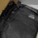 Garage Door Screen, 16x7 Ft Magnetic Closure Heavy Duty Weighted Bottom Garage Screen Doors for 2 Car Garage, Fiberglass Mesh Anti Annoying Animal Out (Black)