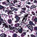Women's Blouses Casual Long Sleeve Work Button Down Dress Hawaiian Shirts Tops (L)