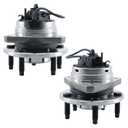 Front Wheel Hub and Bearing Assembly for Malibu 2004-2012, Cobalt HHR 2008-2010, Pontiac G6 2005-2010, Saturn Aura 2007-2009 Wheel Bearing and Hub Assembly with ABS & 5-Lug 2006 2011 513214 2 Pack