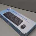 PHILIPS Wireless Keyboard and Mouse Combo-Ergonomic Keyboard and Mouse Wireless Combo, Plug n' Play, Sleep Mode and 2.4GHz Keyboard for Mac, Windows, Laptop-Black