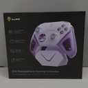 EasySMX D10 PC Controller - Elite Wireless Bluetooth Pro Controller with TMR Joystick, Dual-Mode Triggers & Full Mechanical Buttons, 1000Hz Polling Rate, RGB Lighting for PC/Switch/Android/iOS (Purple)