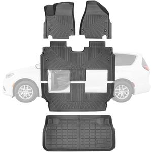 GXARTS Floor Mats & Cargo Liner fit for Chrysler Pacifica Hybrid 2017-2025