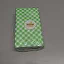 DYLIVeS Green Gingham Napkins, Green and White Checkered Guest Towel Plaid Party Napkins Disposable Paper Hand Towels for Luncheon, Dinner, Picnic, Birthday, Easter, Graduation Party, 3-Ply, 50 Pcs