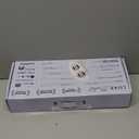 LUXE Bidet NEO 120 - Single Nozzle, Self-Cleaning, Non-Electric Bidet Attachment for Toilet Seat, Adjustable Water Pressure, Rear Wash (White)