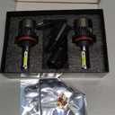 / High/Low Beam 6500K Cool White, 60000LM 900% Brighter, Backup Plug & Play IP68 Waterproof Replacement with 2pcs 194 168 T10 2825 Bulb for Interior Off-Road Lights