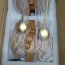 Salt and Pepper Bowl Ceramic, 10 Oz Salt and Pepper Cellar with Lid and Spoon, Farmhouse Salt Containers for Countertop, White (Set of 2)