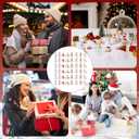 48 Pcs Mini Resin Snowman Figurines Winter Miniature Snowman Decorations with Hats Tiny Cute Micro Landscape Decorations Garden Accessories for Crafts DIY Winter Party