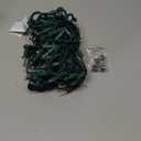 Joiedomi Clear Christmas String Lights Indoor,100 Count Mini White Fairy Light Outdoor,19.4 FT Decor for Patio Dorm Classroom Bedroom Holiday Wedding Party Garland Birthday Festival,Green Wire