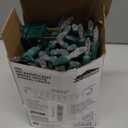 Joiedomi Clear Christmas String Lights Indoor,100 Count Mini White Fairy Light Outdoor,19.4 FT Decor for Patio Dorm Classroom Bedroom Holiday Wedding Party Garland Birthday Festival,Green Wire