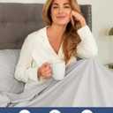 Extra Deep King Sheet Set - 4 Piece Breathable & Cooling Bed Sheets - Easily Fits 18 to 24 inch Mattress - Ultra Soft, Wrinkle & Fade Free w/ Extra Deep Pockets - Hotel Luxury Bedding - French Grey