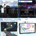 8 Core 6G+128G Android Car Stereo Radio for Honda Civic 2016 2017 2018 2019 2020 with 9 Inch 360° Panoramic View Touch Screen Wireless CarPlay Android Auto Backup Camera GPS WiFi
